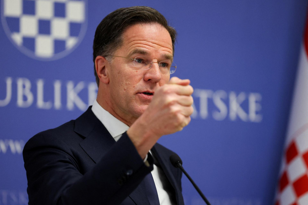 Gener&aacute;lny tajomn&iacute;k NATO Mark Rutte. FOTO: Reuters