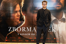 Juraj Loj na slovenskej premi&eacute;re filmu Zbormajster. FOTO: CinemArt SK
