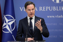 Gener&aacute;lny tajomn&iacute;k NATO Mark Rutte. FOTO: TASR/AP