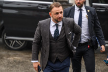 Na sn&iacute;mke minister vn&uacute;tra Mat&uacute;&scaron; &Scaron;utaj E&scaron;tok. FOTO: TASR/Jaroslav Nov&aacute;k