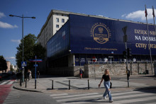 Poľsk&aacute; centr&aacute;lna banka. FOTO: Reuters