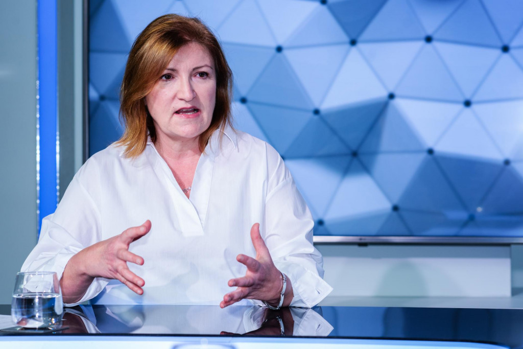 Epidemiologička Alexandra Bražinov&aacute;  na arch&iacute;vnej sn&iacute;mke.