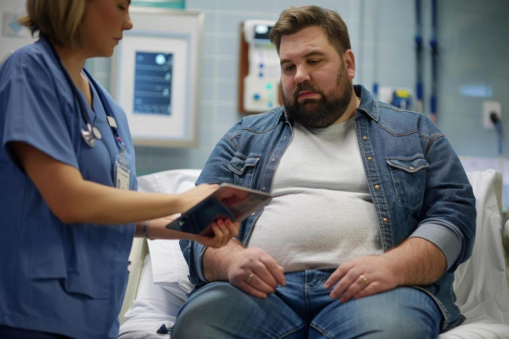 Muž zhodil 60 kilogramov