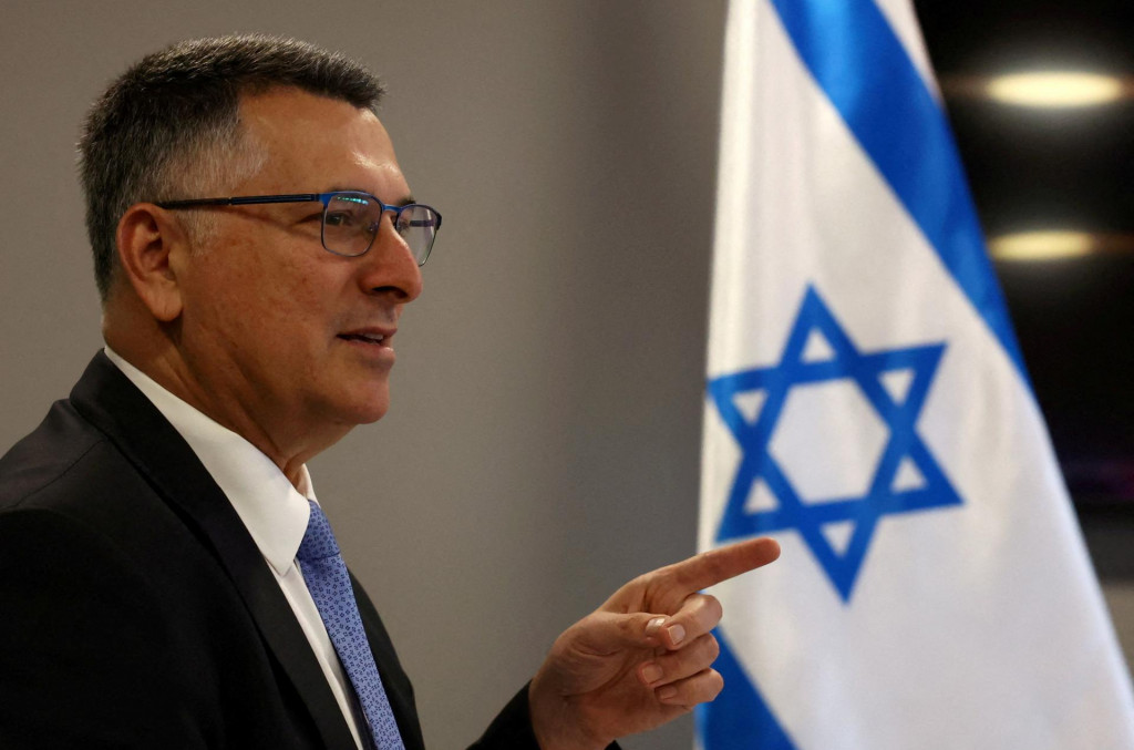 Izraelsk&yacute; minister zahraničn&yacute;ch vec&iacute; Gideon Saar. FOTO: Reuters