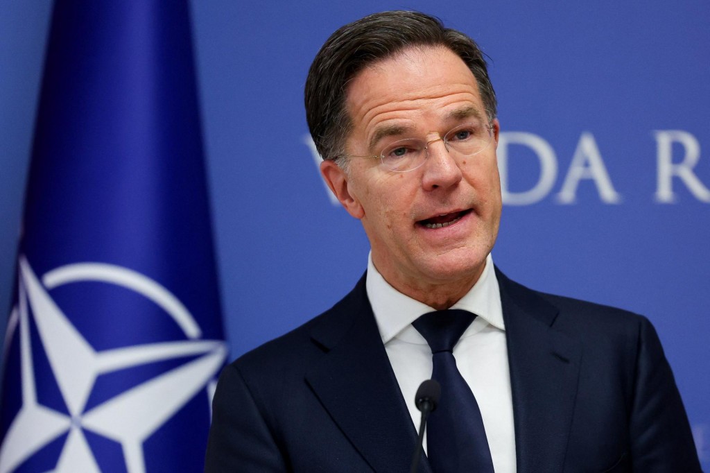 Gener&aacute;lny sekret&aacute;r NATO Mark Rutte. FOTO: Reuters