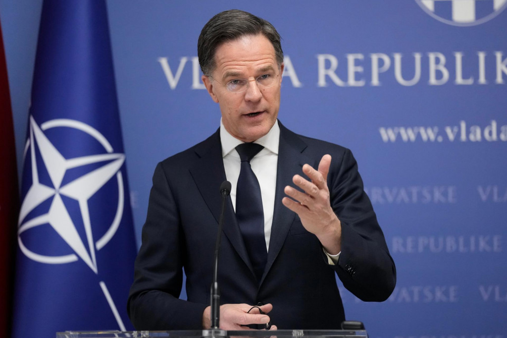 Gener&aacute;lny tajomn&iacute;k NATO Mark Rutte. FOTO: TASR/AP