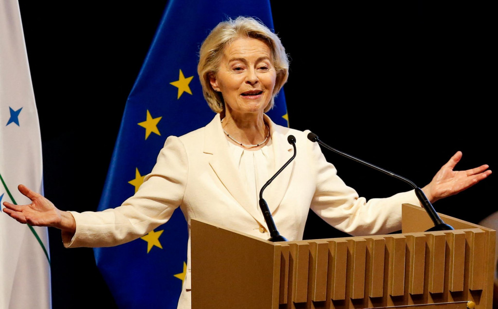 Predsedn&iacute;čka Eur&oacute;pskej komisie Ursula von der Leyenov&aacute;. FOTO: Reuters