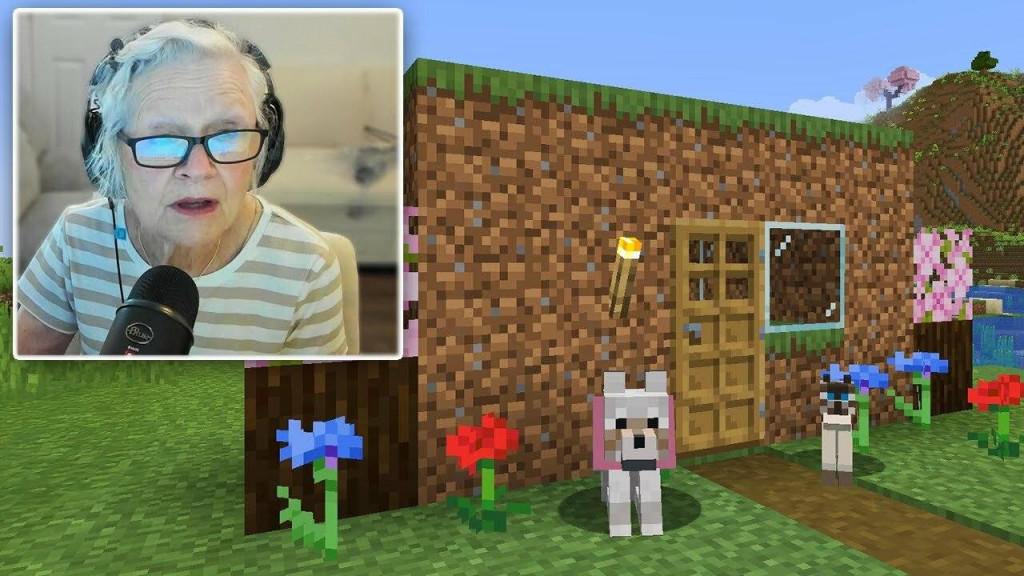 Babička sa stala streamerkou Minecraftu