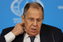Rusk&yacute; minister zahraničia Sergej Lavrov. FOTO: Reuters