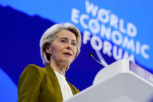 Predsedn&iacute;čka Eur&oacute;pskej komisie Ursula von der Leyenov&aacute;. FOTO: TASR/AP
