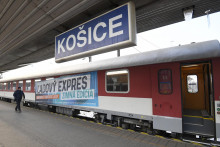 Posledn&yacute;m &uacute;sekom, ktor&yacute; bude potrebovať obnovu, je Kysak &ndash; Ko&scaron;ice. FOTO: TASR/F. Iv&aacute;n