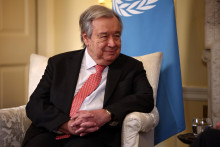 Gener&aacute;lny tajomn&iacute;k OSN Ant&oacute;nio Guterres. FOTO: TASR/AP