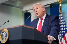 Americk&yacute; prezident Donald Trump. FOTO: TASR/AP