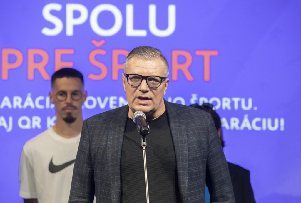 Prezident SFZ J&aacute;n Kov&aacute;čik. FOTO: TASR/M. Baumann