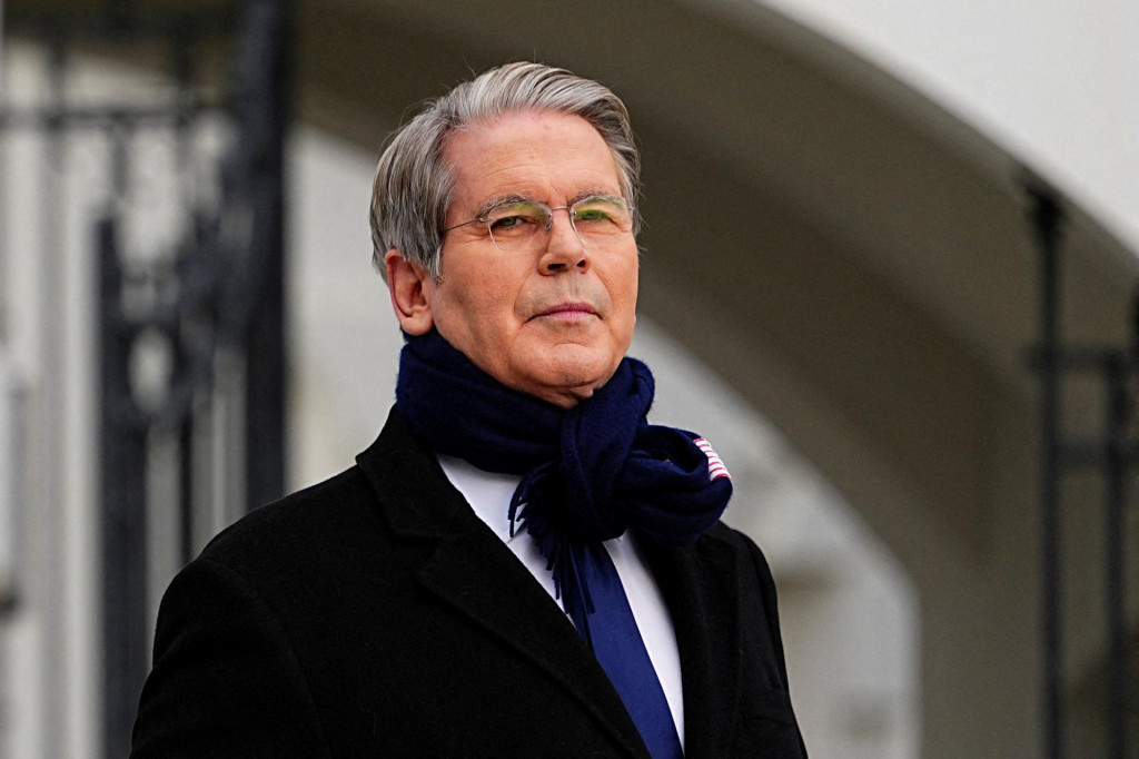 Americk&yacute; minister financi&iacute; Scott Bessent. FOTO: Reuters