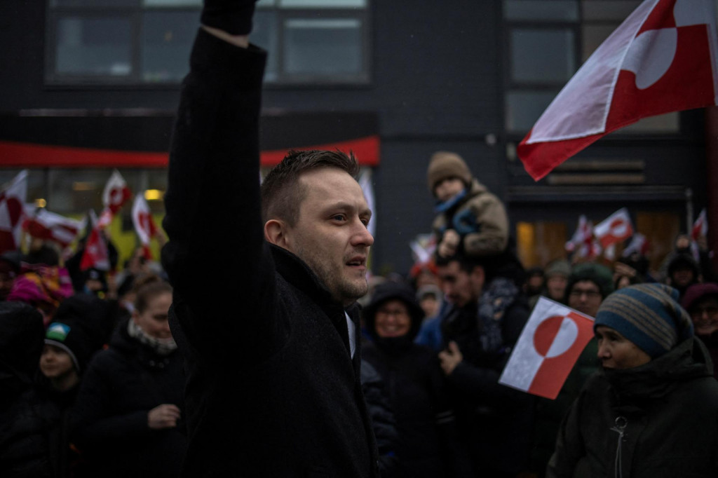 Gr&oacute;nsky premi&eacute;r Jens-Frederik Nielsen. FOTO: Reuters
