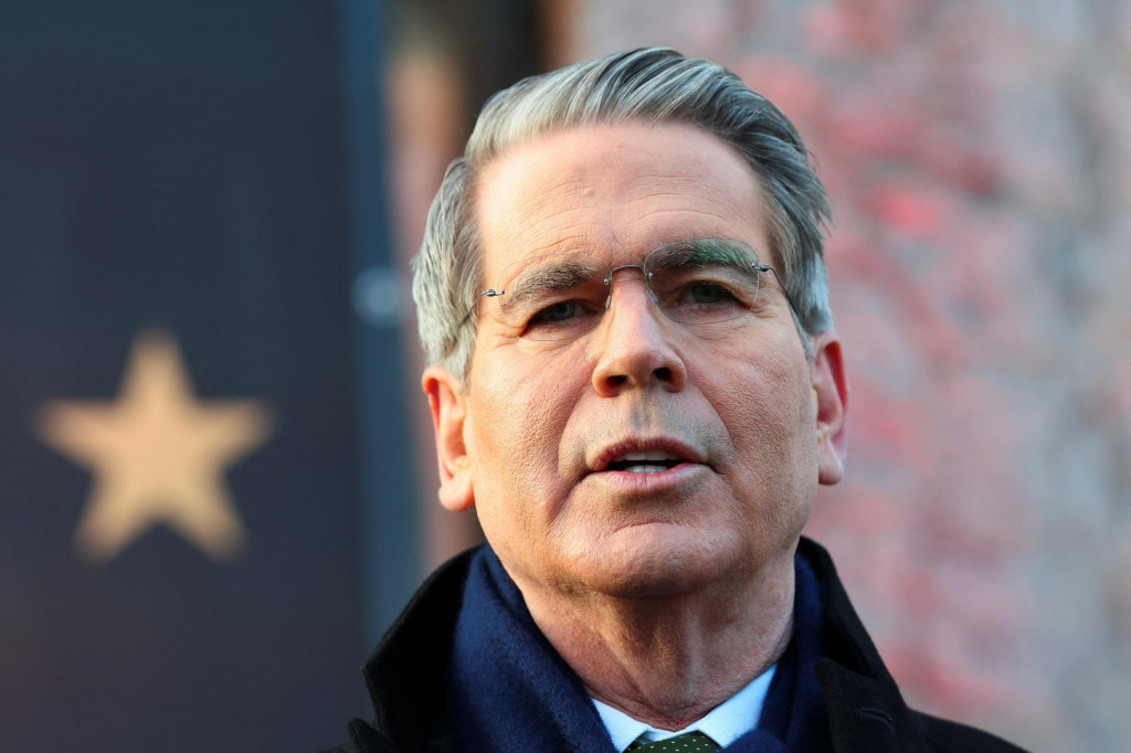 Americk&yacute; minister financi&iacute; Scott Bessent. FOTO: Reuters
