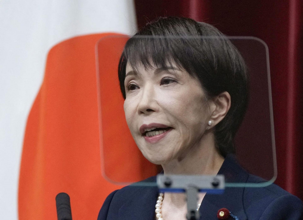 Japonsk&aacute; premi&eacute;rka Sanae Takaičiov&aacute; vyhl&aacute;sila na 8. j&uacute;la predčasn&eacute; voľby a n&aacute;vrhmi na daňov&eacute; &scaron;krty poslala v&yacute;nosy z vl&aacute;dnych dlhopisov na historick&eacute; maximum. FOTO: REUTERS