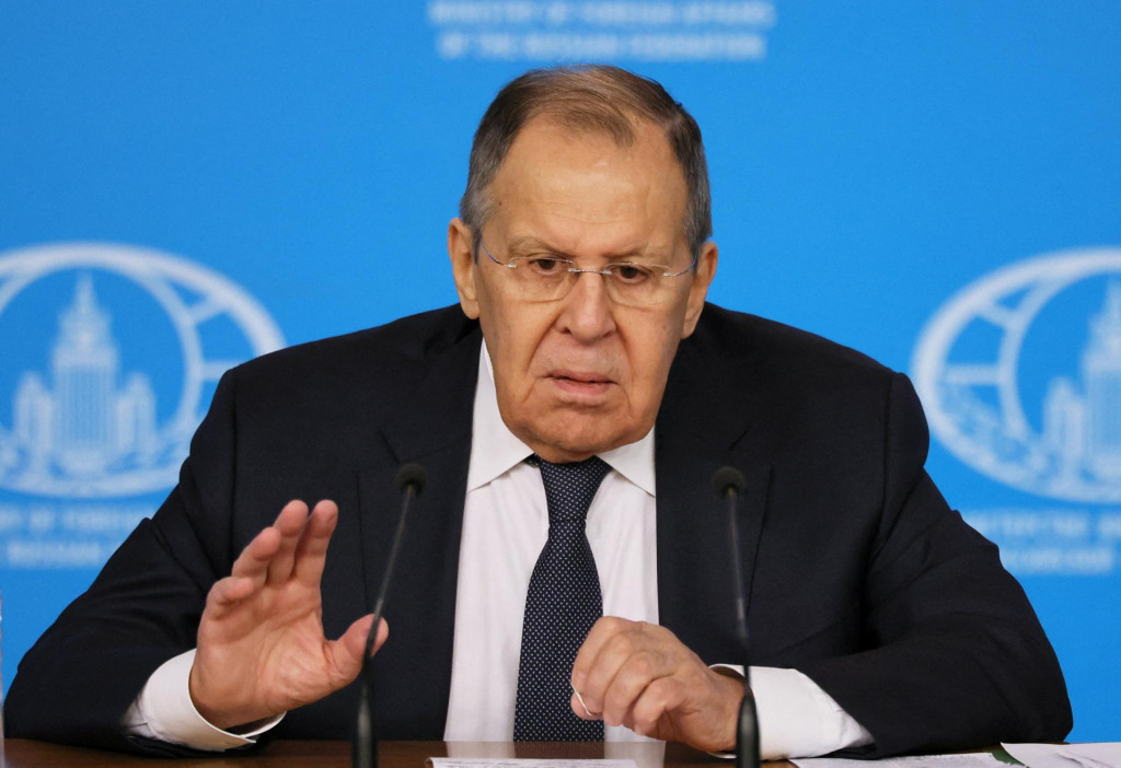 Rusk&yacute; minister zahraničia Sergej Lavrov. FOTO: Reuters