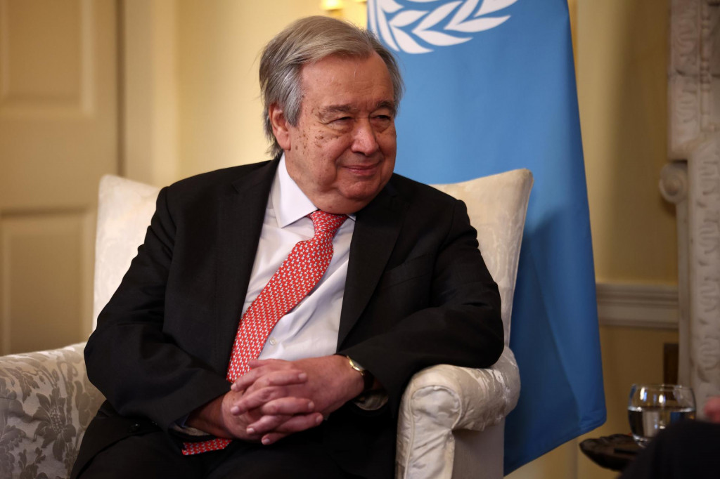 Gener&aacute;lny tajomn&iacute;k OSN Ant&oacute;nio Guterres. FOTO: TASR/AP