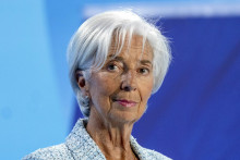Prezidentka Eur&oacute;pskej centr&aacute;lnej banky Christine Lagardov&aacute; FOTO: TASR/AP