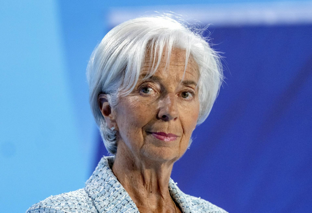 Prezidentka Eur&oacute;pskej centr&aacute;lnej banky Christine Lagardov&aacute; FOTO: TASR/AP