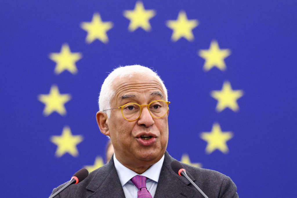 Predseda Eur&oacute;pskej rady Ant&oacute;nio Costa. FOTO: REUTERS