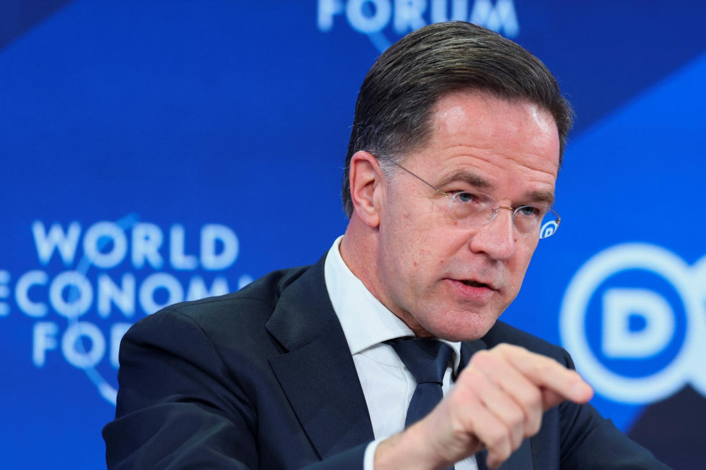 Gener&aacute;lny tajomn&iacute;k Severoatlantickej aliancie Mark Rutte. FOTO: Reuters