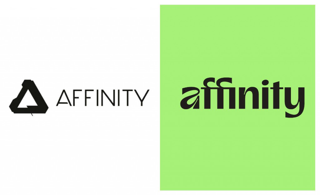 Star&eacute; vs nov&eacute; logo Affinity
