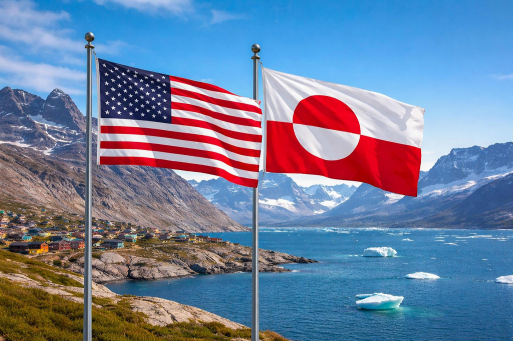 V centre pozornosti USA je okrem in&eacute;ho aj Gr&oacute;nsko. FOTO: Dreamstime