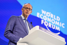 Nemeck&yacute; kancel&aacute;r Friedrich Merz. FOTO: TASR/AP
