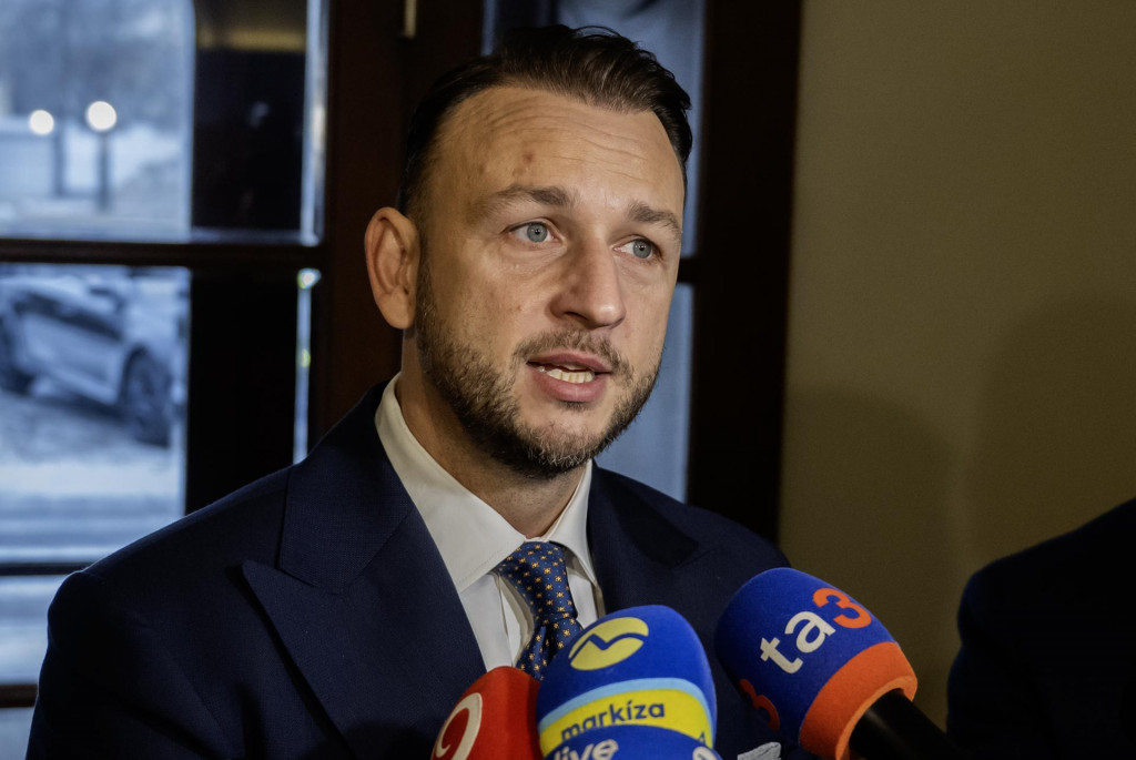 Minister vn&uacute;tra Mat&uacute;&scaron; &Scaron;utaj E&scaron;tok. FOTO: TASR/Martin Baumann
