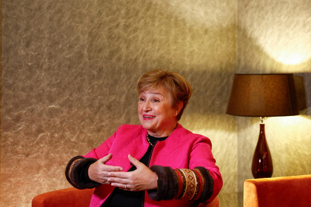 Riaditeľka Medzin&aacute;rodn&eacute;ho menov&eacute;ho fondu Kristalina Georgievov&aacute;. FOTO: Reuters