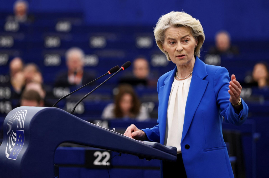 Predsedn&iacute;čka Eur&oacute;pskej komisie Ursula von der Leyenov&aacute;. FOTO: Reuters