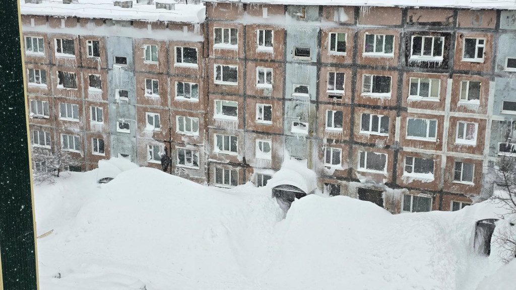 Sneh ochromil Kamčatku. FOTO: Reuters