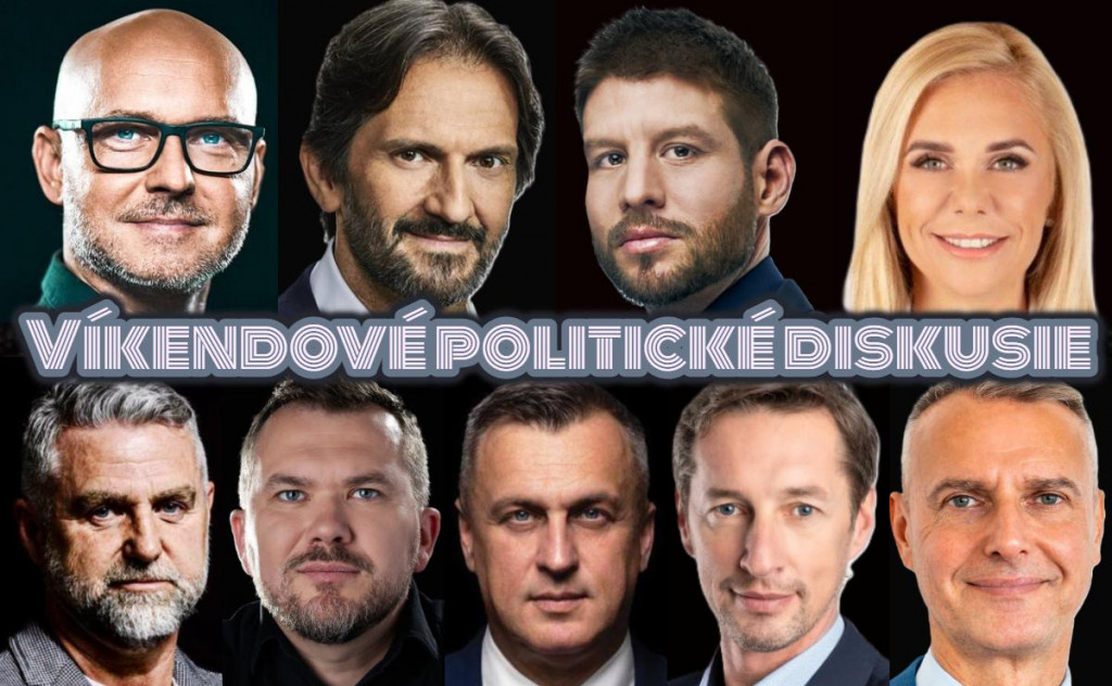 Hostia v&iacute;kendov&yacute;ch politick&yacute;ch diskusi&iacute;.