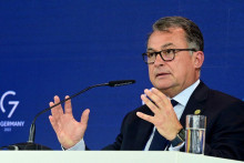 Prezident nemeckej centr&aacute;lnej banky Joachim Nagel. FOTO: Reuters