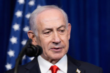 Izraelsk&yacute; premi&eacute;r Benjamin Netanjahu. FOTO: TASR/AP