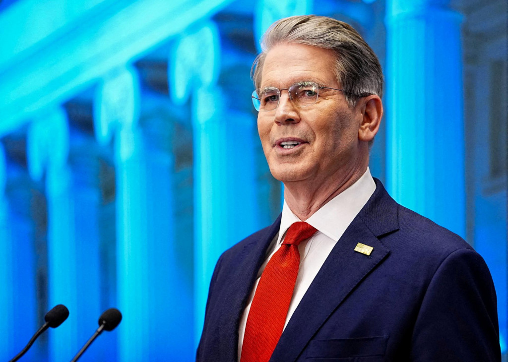 Americk&yacute; minister financi&iacute; Scott Bessent. FOTO: Reuters