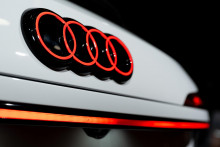 Na arch&iacute;vnej sn&iacute;mke logo Audi. FOTO: TASR/DPA