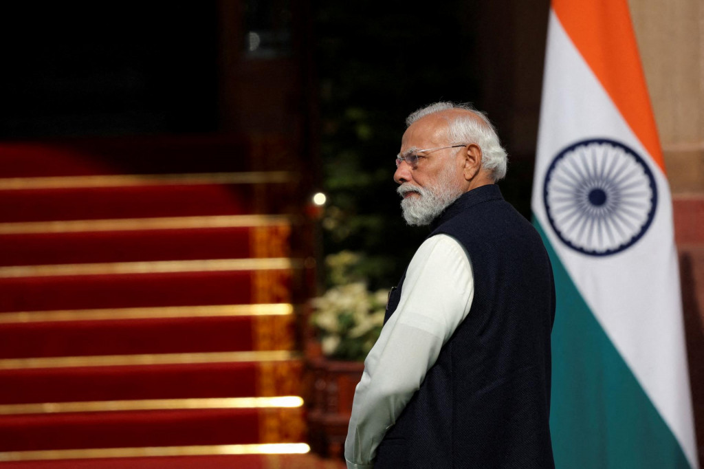 Indick&yacute; premi&eacute;r Nar&eacute;ndra M&oacute;d&iacute;. FOTO: Reuters