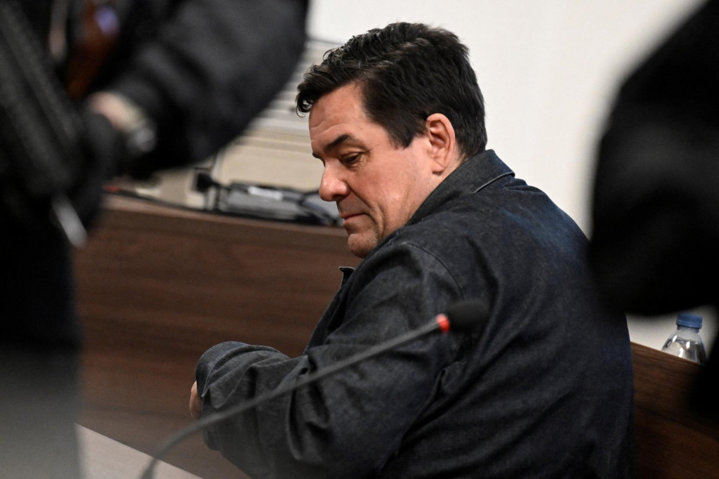 Marian Kočner na s&uacute;dnom pojedn&aacute;van&iacute;. FOTO: REUTERS/Radovan Stoklasa