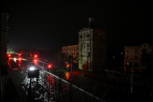 Ukrajinsk&eacute; mesto Z&aacute;porožie. FOTO: Reuters