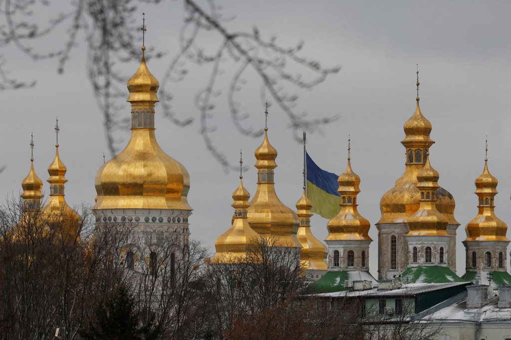 Kyjevskopečersk&aacute; lavra. FOTO: REUTERS