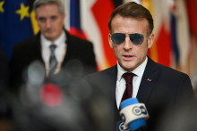 Franc&uacute;zsky prezident Emmanuel Macron. FOTO: TASR/AP