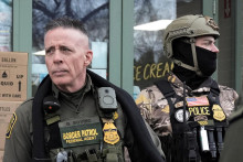 Veliteľ americkej pohraničnej hliadky Greg Bovino. FOTO: Reuters