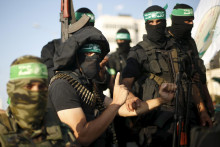 Militanti Hamasu. FOTO: Reuters
