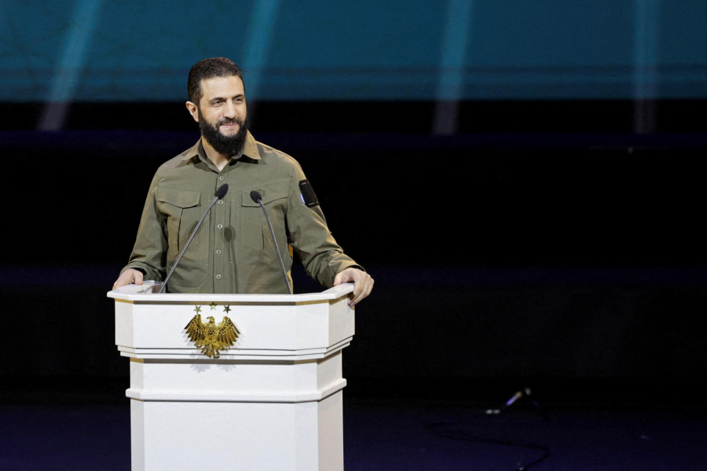 S&yacute;rsky prezident Ahmad &Scaron;ara. FOTO: REUTERS