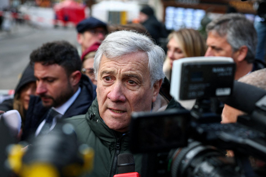 Taliansky minister zahraničn&yacute;ch vec&iacute; Antonio Tajani. FOTO: REUTERS