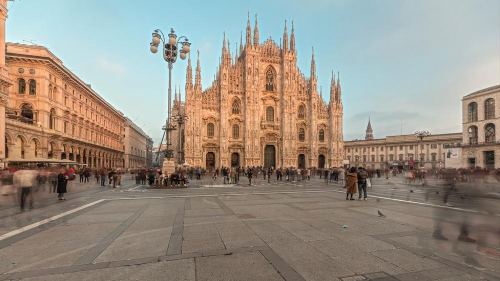 Mil&aacute;nsky D&oacute;m, najv&auml;č&scaron;ia katedr&aacute;la v Taliansku. FOTO: shutterstock